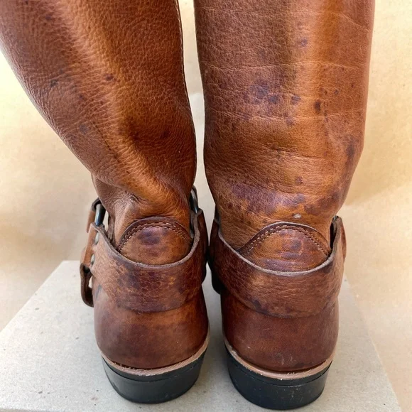 Frye Tan Heeled Boots - Picture 11 of 12